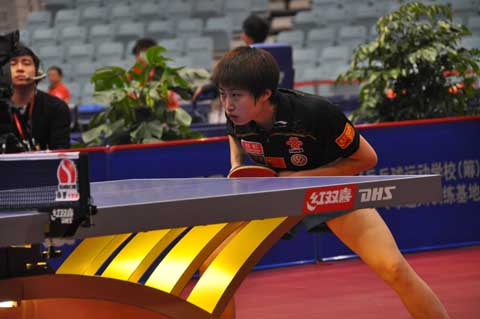 集团公司赞助中国女子乒乓球“兵发俄罗斯”选拔赛并组队观摩
