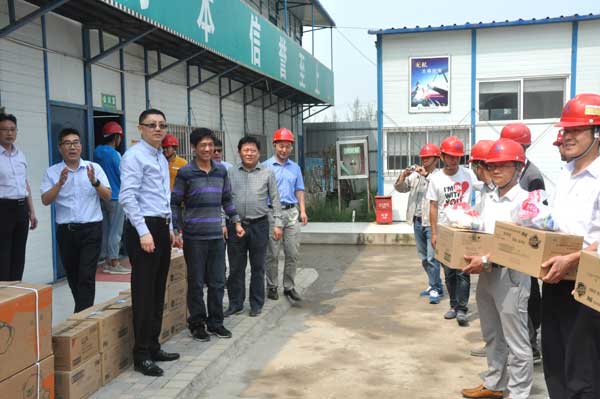 集团公司在徐州组织开展安全生产月活动