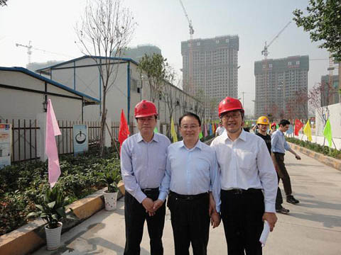 省安全生产观摩会在公司徐州项目部举行