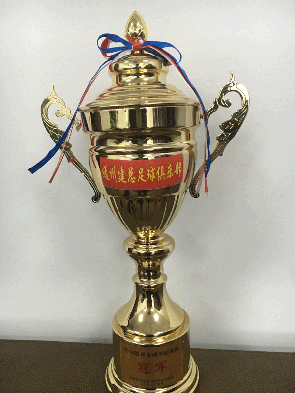 集团公司足球队荣获2016年度通州足球甲级联赛冠军